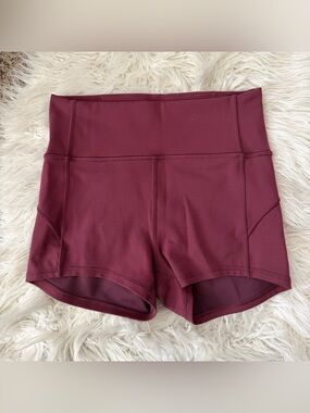 lululemon athletica In Movement Everlux High-Rise 2.5” Burgundy
